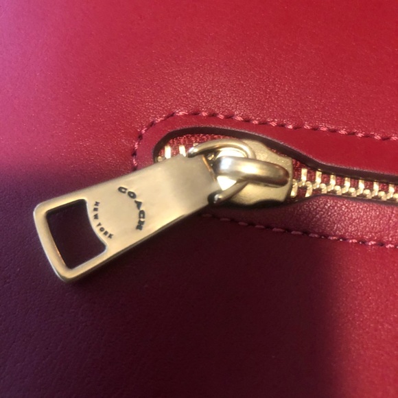 NWT $395 COACH Soft Tabby Leather Hobo Bag in Brick Red! - Picture 16 of 16